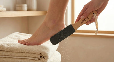 BatheLab™ Charcoal Black Foot Filer