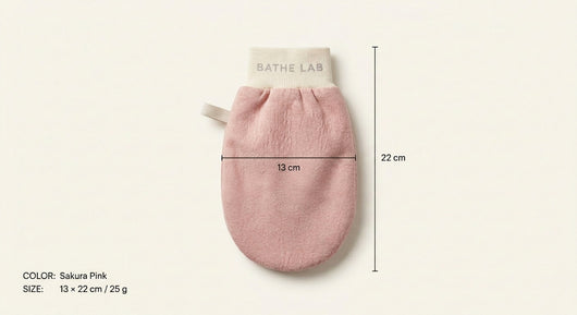 BatheLab™ Pink Exfoliating Glove