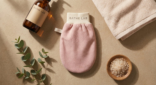 BatheLab™ Pink Exfoliating Glove